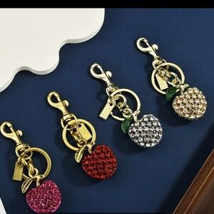 Cherry Bag Charm/ Keychain New. 3 Choices, Price For 1 Charm